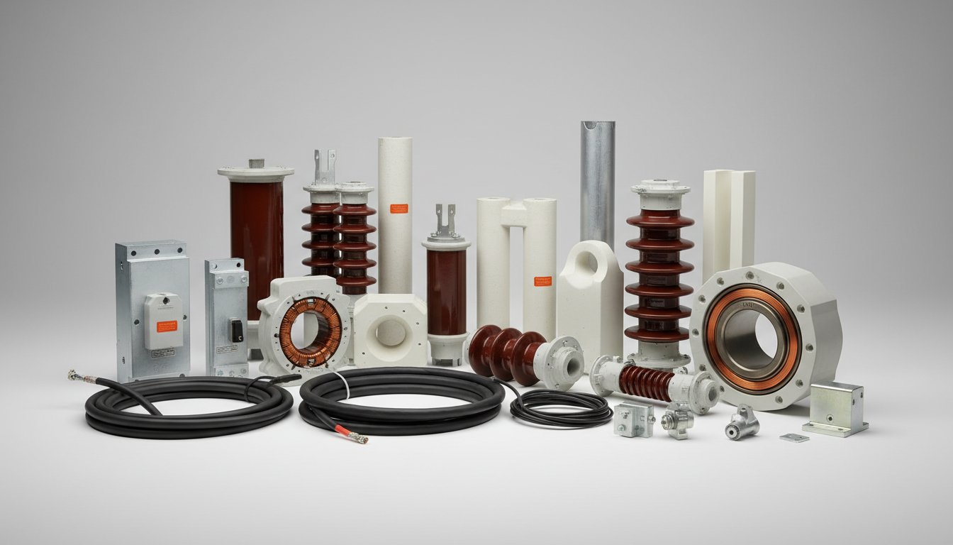 Componentes elétricos variados: